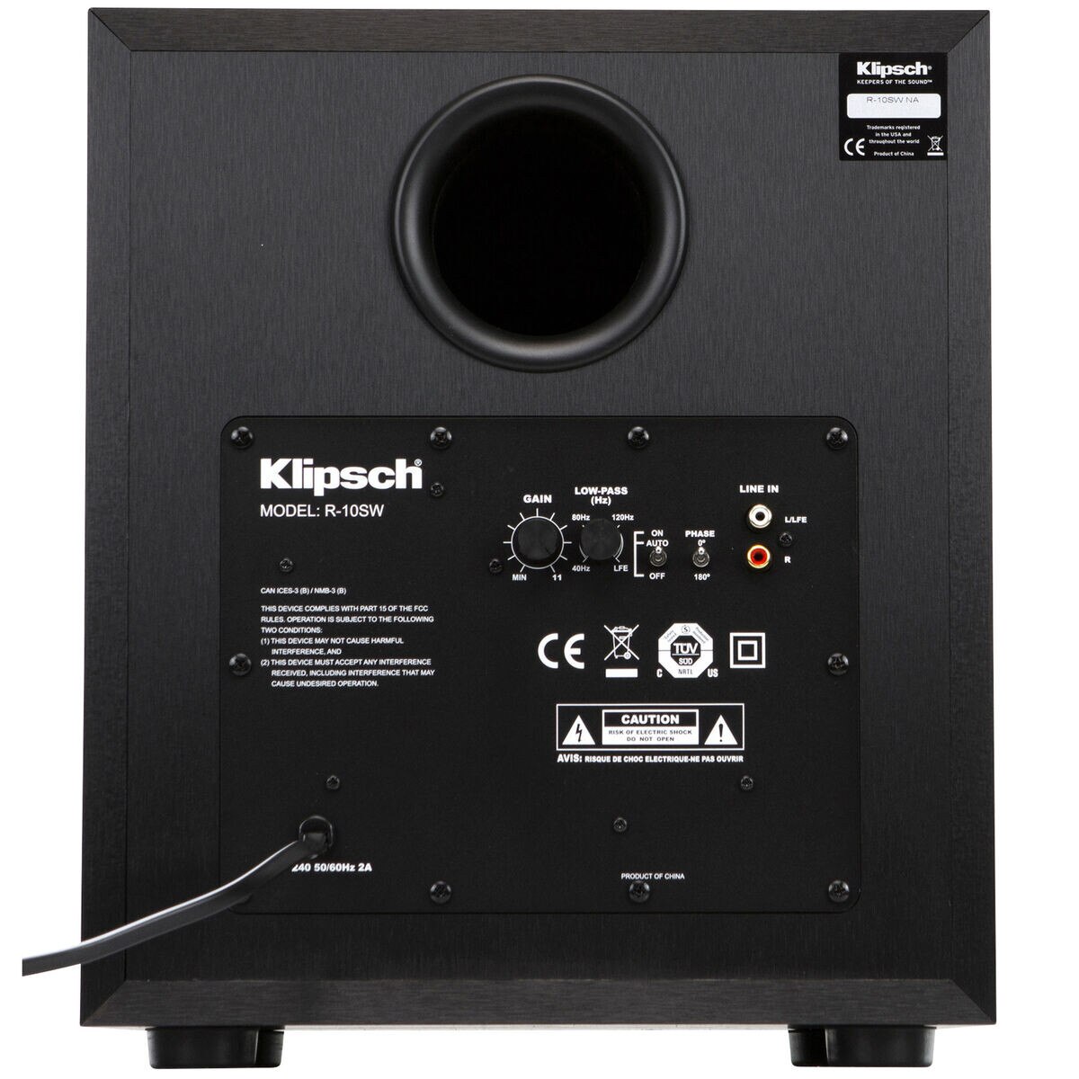 Klipsch R10SW 10" 150 Watt Powered Subwoofer